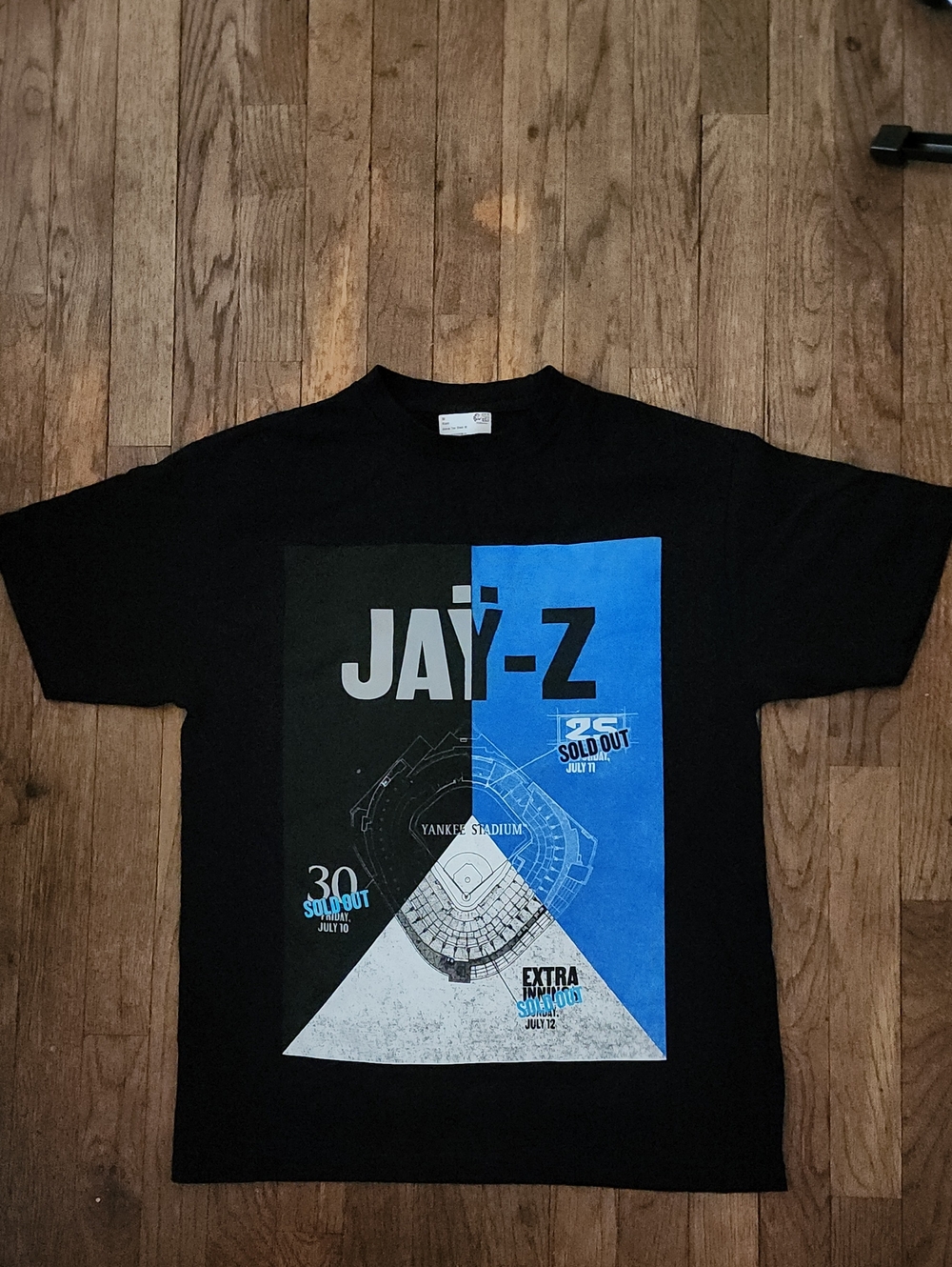 Official ROCNATION Jay-Z30 Reasonable Doubt Yankee Stadium Concert Graphic Tee